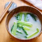 【1週間献立用】『小松菜のお味噌汁』