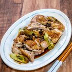 鶏肉の粒山椒照り焼き