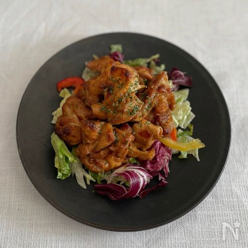 【超簡タンドリーチキン】漬けて焼くだけ簡単美味い。