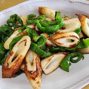 ナムディの作ってみた!投稿(簡単！ピーマンとちくわのバター醤油炒め)