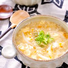 彼絶賛の激安スープ♡『もやしと卵のピリ辛スープ』辛味調整可◎