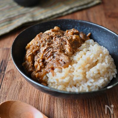 本格!トマトときのこの無水スパイスカレー