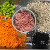 レンジで料亭の味〖豆腐とひき肉の五目巾着〗じゅわ旨〜♪の下準備