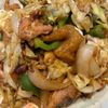 くだもの大好き🧡の作ってみた!投稿(行列の定食屋さんの♪鶏と夏野菜の濃厚味噌しょうが焼き定食🤩)