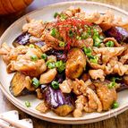 【秋なすと豚バラのオイポン炒め】10分でパパっと簡単秋おかず