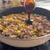 【大葉香るなすガパオライス】夏野菜で作るパパっとご飯🌽の工程4