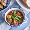 【エリンギと豚肉のゴロゴロデミ風煮込み】短い煮込み時間で♪の工程7