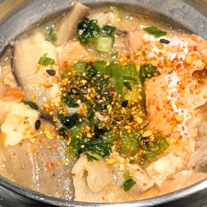 えんぢさんの作ってみた!投稿(【基本の粕汁】驚く美味しさ！豚肉と鮭の粕汁／関西の定番の味)
