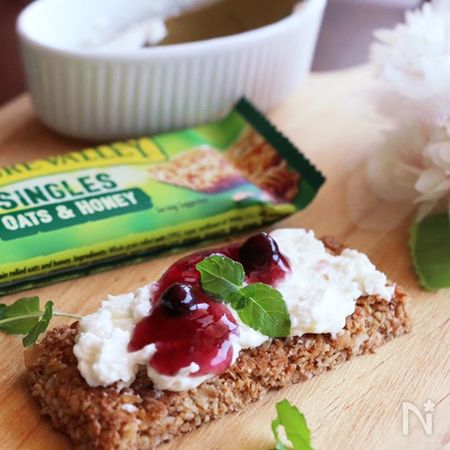 ネイチャーバレー ハニー オーツのスティックレアチーズケーキ By Maron 青木ゆかり レシピサイト Nadia ナディア プロの料理家のおいしいレシピ