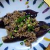 うさちゃんの作ってみた!投稿(【簡単すぎるレンジなす】レンジで蒸しなす＊ピリ辛肉味噌まみれ)