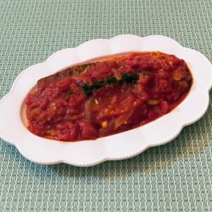 𝔂𝓾𝓶𝓲🍓の作ってみた!投稿(トマト缶でお手軽に♡簡単塩鯖のトマト煮込み)