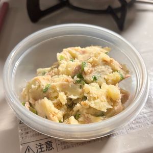1079395の作ってみた!投稿(おかかの風味もよい！♡ピーマンとツナの和風ポテサラ)