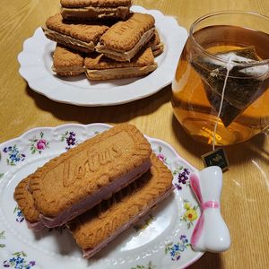 ナムディの作ってみた!投稿(バレンタインに♪カフェモカ生チョコサンド)