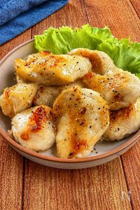 【うま塩ガーリックチキン】節約食材ひとつでお財布に優しい