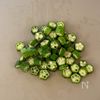 野菜嫌いの娘がおかわり【とうもろこしとオクラのふわ玉スープ】の工程1