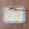 【レンジで簡単】白だしで絹豆腐とふわとろ卵の絶品あんかけの工程2