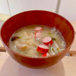 あーちゃん·͜· ♡の作ってみた!投稿(【野菜炒め風お味噌汁】ボリューム◎簡単満足なお味噌汁♡)