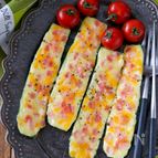 トースターで♪ズッキーニのベーコンチーズ焼き