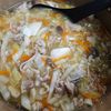 こころの作ってみた!投稿(とろ〜り美味しい♡『豚肉と白菜と崩し豆腐のとろみスープ』)