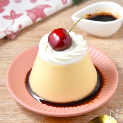 レンジで作る低糖質な【豆乳プリン】