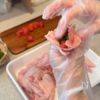 まるごとガブっと♪手羽しそ明太の工程1