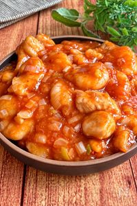 これは絶品♡【鶏エビチリ】プリプリ♪