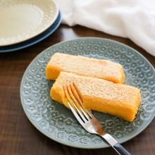 レンジで簡単♪なめらかかぼちゃケーキ