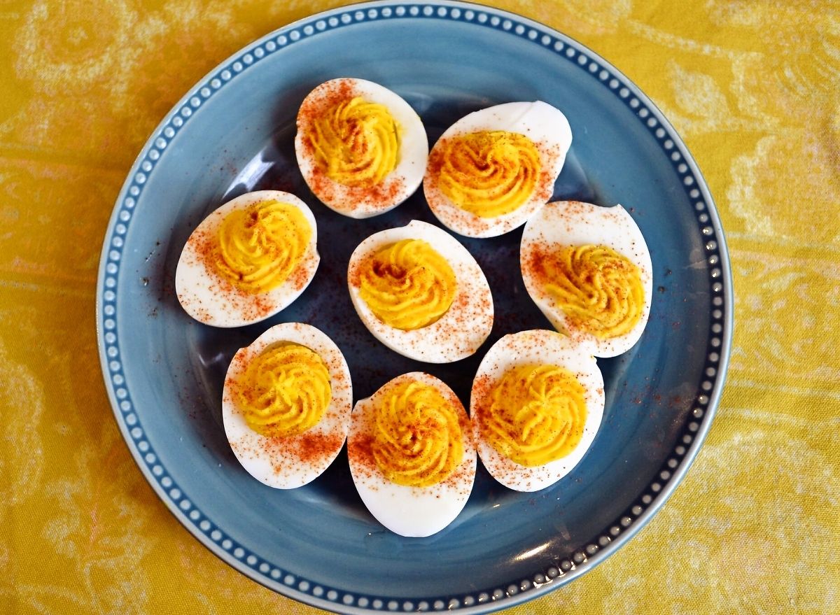 ワカモレのデビルドエッグのレシピ