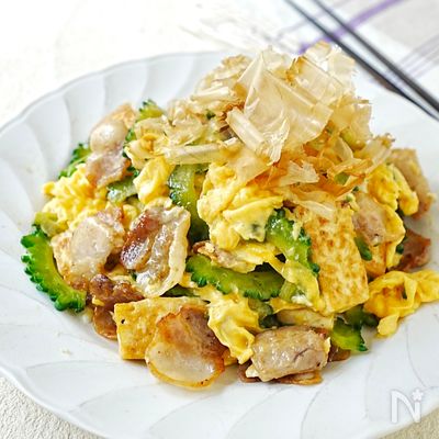 苦くない！ゴーヤチャンプル【糖質オフ・ダイエット】