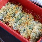 貧乏人のチーズ？【あじのパン粉焼き】