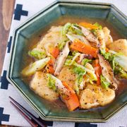 とろみづけ不要♪『鶏むね肉と白菜の八宝菜風炒め』