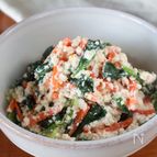 ゆず香る白和えオリーブオイル仕立て