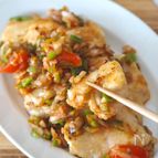 【サルサソースチキン】ピリッとさっぱりソースがやみつきに！