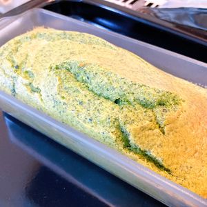 柑太の作ってみた!投稿(【油・乳製品不使用】米粉で作るほうれん草のパウンドケーキ)