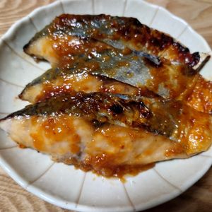 1063890の作ってみた!投稿(サワラの味噌マヨ焼き)