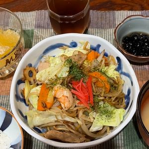 248549の作ってみた!投稿(ガッツリ男子に捧ぐ！『屋台風ソース焼きそば』)