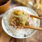 ごはんが止まらない白菜とひき肉の旨煮