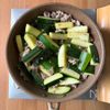 ワンパン10分!【ズッキーニの甘辛そぼろ炒め】ご飯すすむ♩の工程3