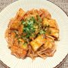 よっこの作ってみた!投稿(値上げに負けない！もやしと厚揚げのピリ辛ポークチャップ風♪)