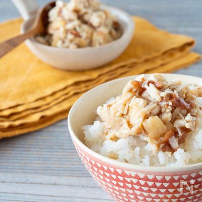 えのきと油揚げの梅風味なめたけ