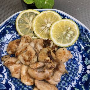 そら・ゆずの作ってみた!投稿(今食べなきゃ損！安くて美味しい♡秋鮭白子のガーリックソテー)