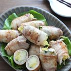 いもたく肉巻き。