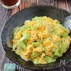 包丁まな板不要♪キャベツと卵の中華ペッパー炒め