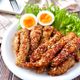 柔らくて食べやすい♡鶏むね肉de甘辛ごまスティックチキン