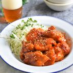 揚げない！簡単ヤンニョムチキン＊ビールに合う～♪
