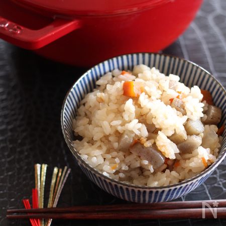 おせちリメイク 煮しめで炊き込みご飯 By 貞本紘子 レシピサイト Nadia ナディア プロの料理家のおいしいレシピ