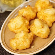 【大和芋の落とし揚げ】香ばしくてもっちもち♡子どももハマる♪