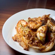 💫 かぶと鶏むねの焦がし粒マス焼き