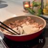 10分で簡単!新玉ねぎで【春の豚たま丼】の工程3