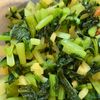 ぱちーの作ってみた!投稿(小松菜のきざみ菜たくあん【作り置き】)